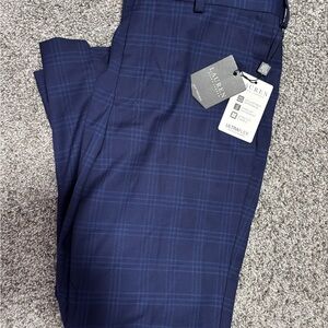 Kids Ralph Lauren 14R Navy Plaid Pants